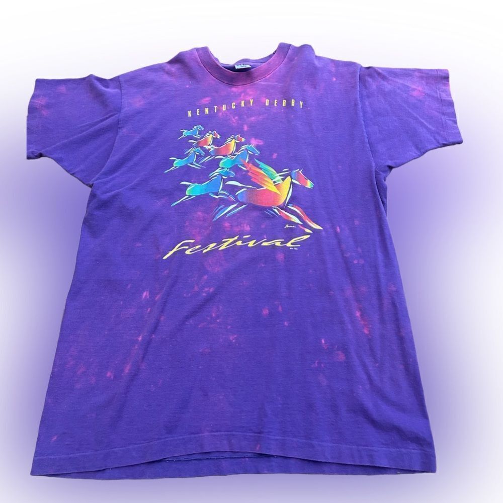 Vintage Single Stitch Kentucky Derby 1996 Tshirt